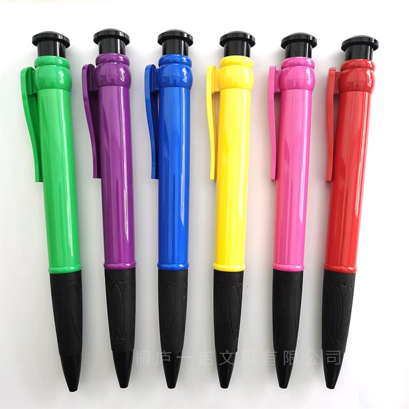Supply of stationery creative Christmas candy color extra large 28.5CM Big Mac advertising ballpoint pen large pen manufacturer 2