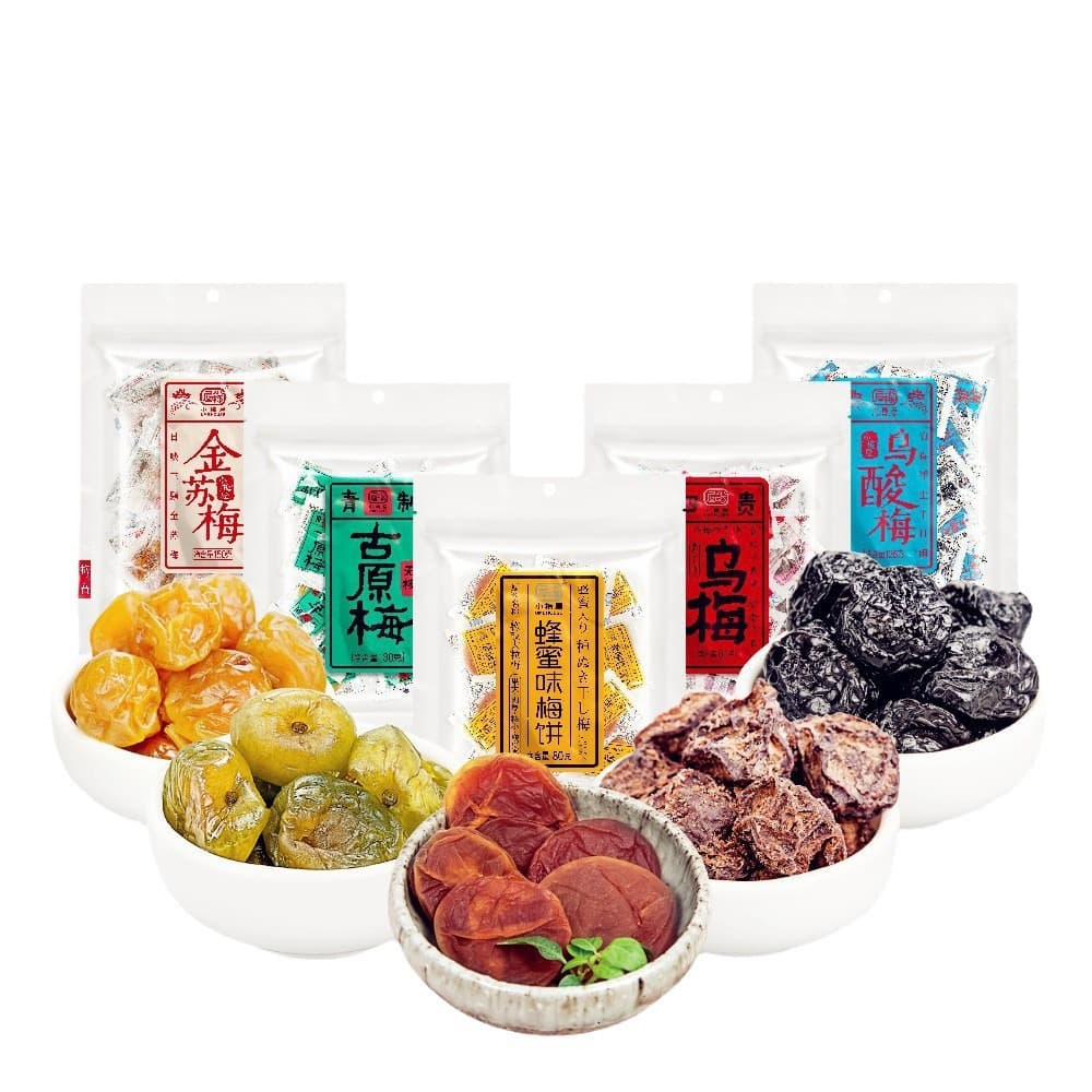 Honey Six-Flavor Prune Plum Cake Candied Snacks 5
