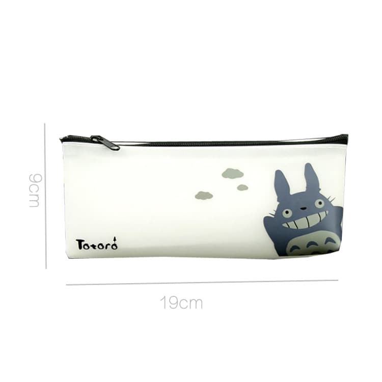 (Wholesale), storage bag with zipper for students, capacious pencil case, silicone cosmetic bag 5