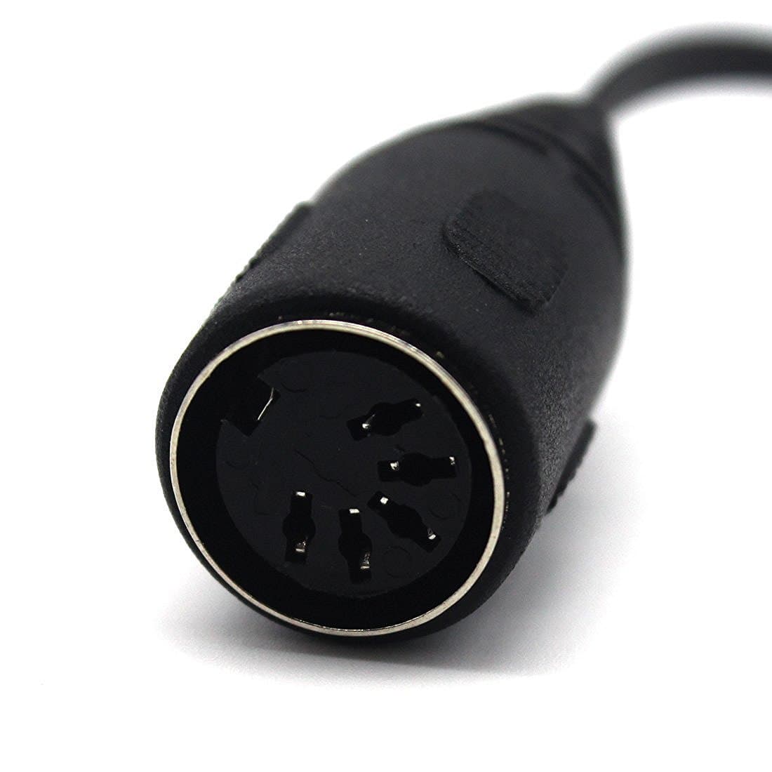 5-Pin DIN Female to 2RCA Audio Cable Adapter 4