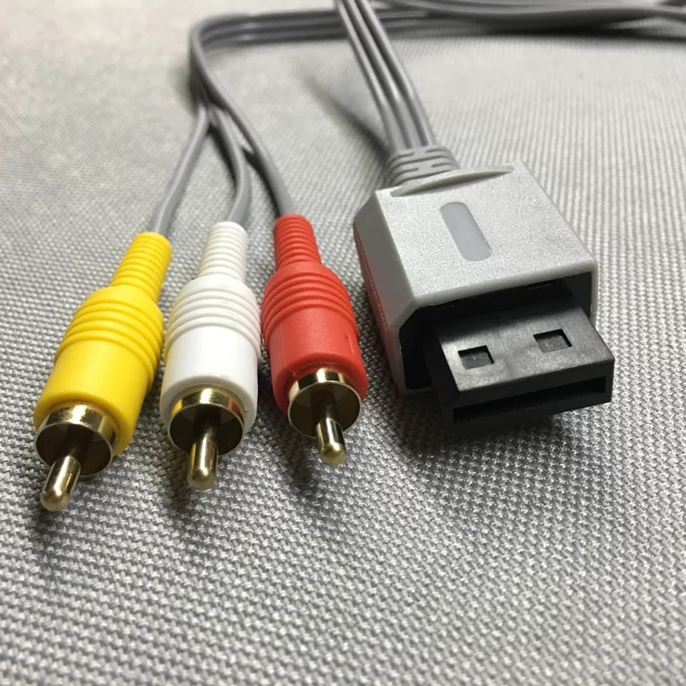 Suitable for Nintendo wii/wiiu game console video AV cable wii host connection TV audio video 2