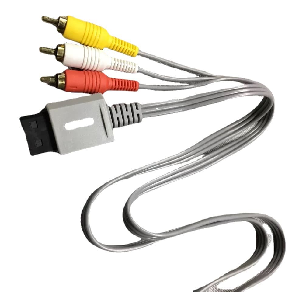 Suitable for Nintendo wii/wiiu game console video AV cable wii host connection TV audio video 5