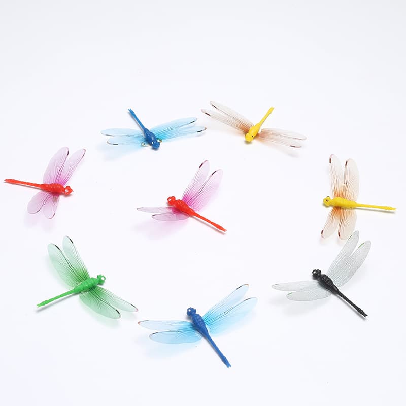 Three dimensional magnetic creative fridge magnet, pin, realistic cloth, in 3d format, dragonfly, home decor 4