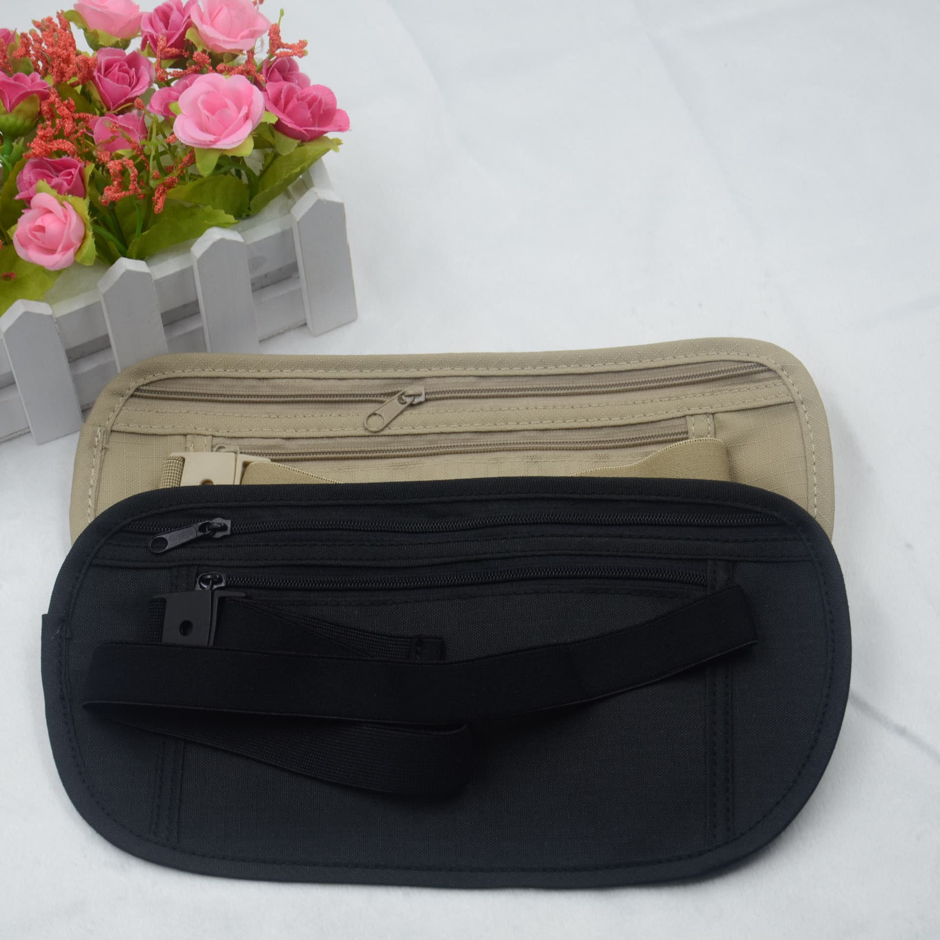 Sports belt bag, protective bag, mobile phone, universal backpack, anti-theft, for running, with your logo imprint 3