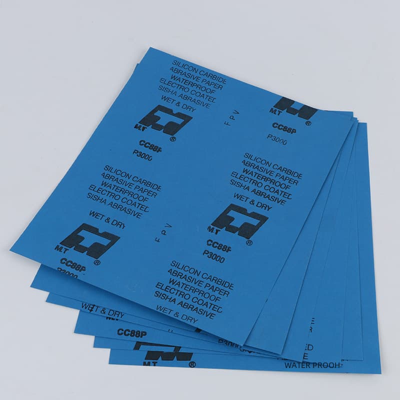 Factory wholesale water matte paper MT dry and wet double -use precision grinding polishing polishing, polishing wall furniture sandpaper water sandpaper 2