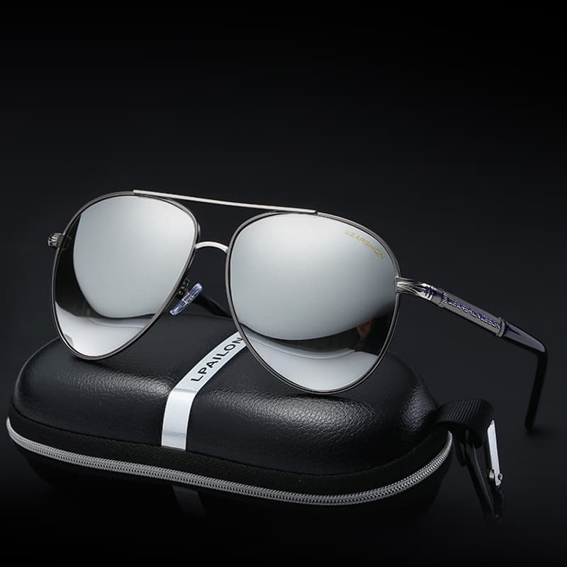 New sunglasses men's glasses female polarizer driving sunglasses driver driving toad mirror outdoor P8738 4