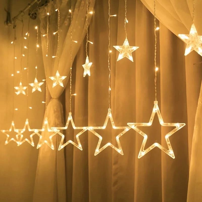 Christmas LED light strip, plastic cloth, home decor 2