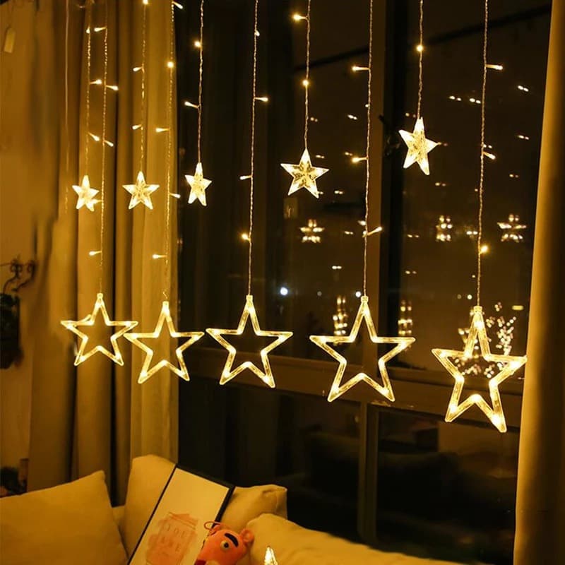 Christmas LED light strip, plastic cloth, home decor 1