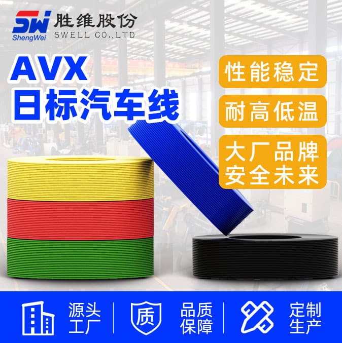 Automotive wires Japanese standard AVSS car connecting wires Low voltage car wires High temperature resistant wires Electronic wiring harness 1