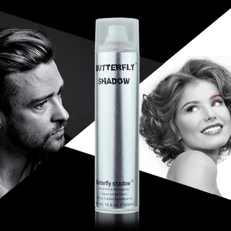 Butterfly, hair spray, gel, styling 3