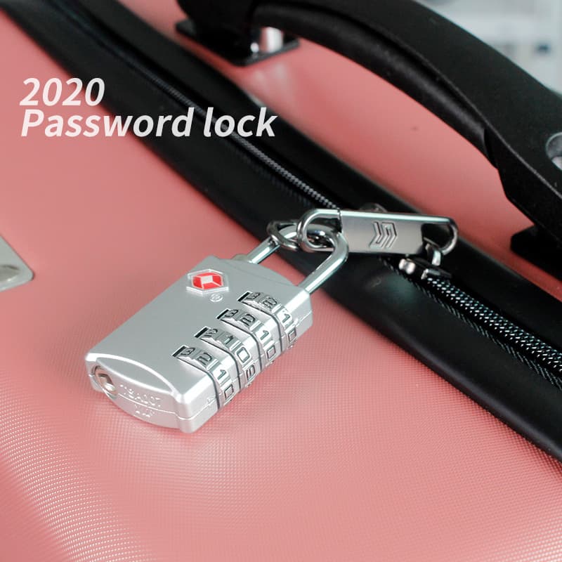 Tourist supplies TSA Customs Lock Lock TSA309 Customs Code Lock Multi -Purchase Four -digit Code Lock Black 3