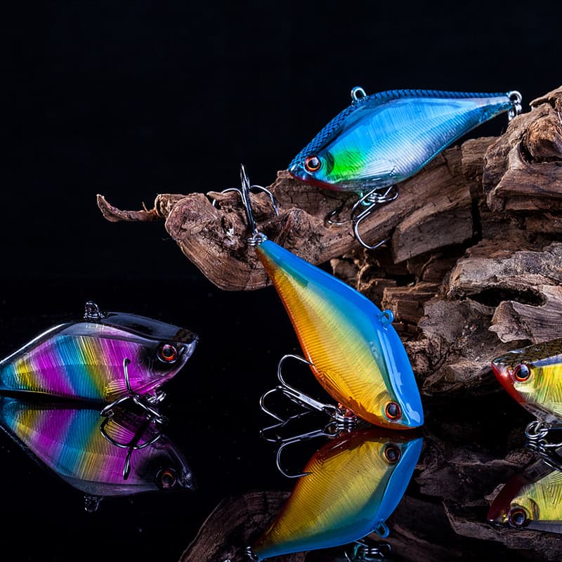 Factory outdoor fishing gear wholesale Luya bait fake bait soft bait bionic bait vibration vibration 3