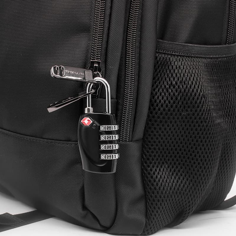 Customs lock TSA password lock hanging mini 4 -digit password lock TSA330 customs hanging lock black spot 3