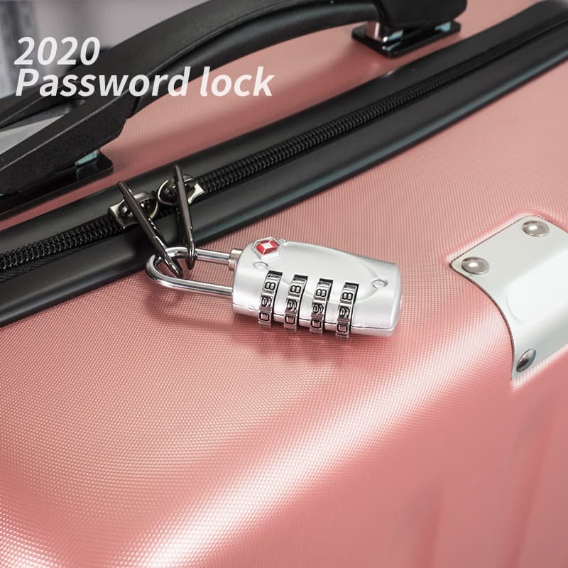 Customs lock TSA password lock hanging mini 4 -digit password lock TSA330 customs hanging lock black spot 4