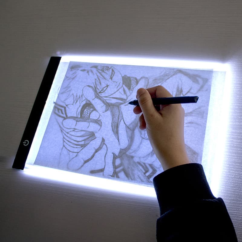 A4 copy platform LED LED copy light panel light transmitton anime resume drawing drawing LED painting board drawing board copy copy table 4