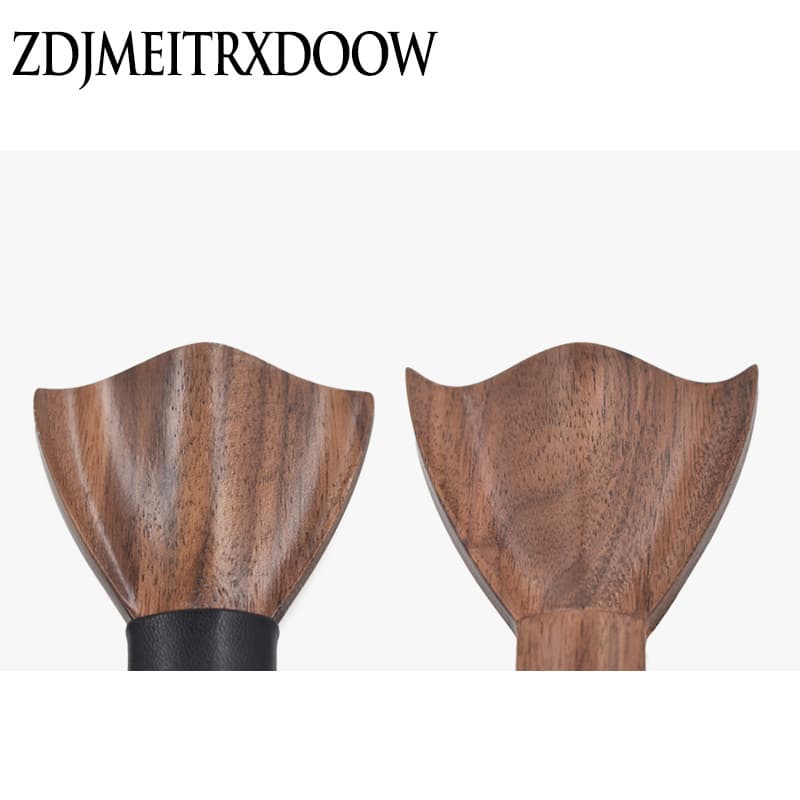 High-end fashionable wooden three dimensional bow tie for men and women, 3D, DIY 4