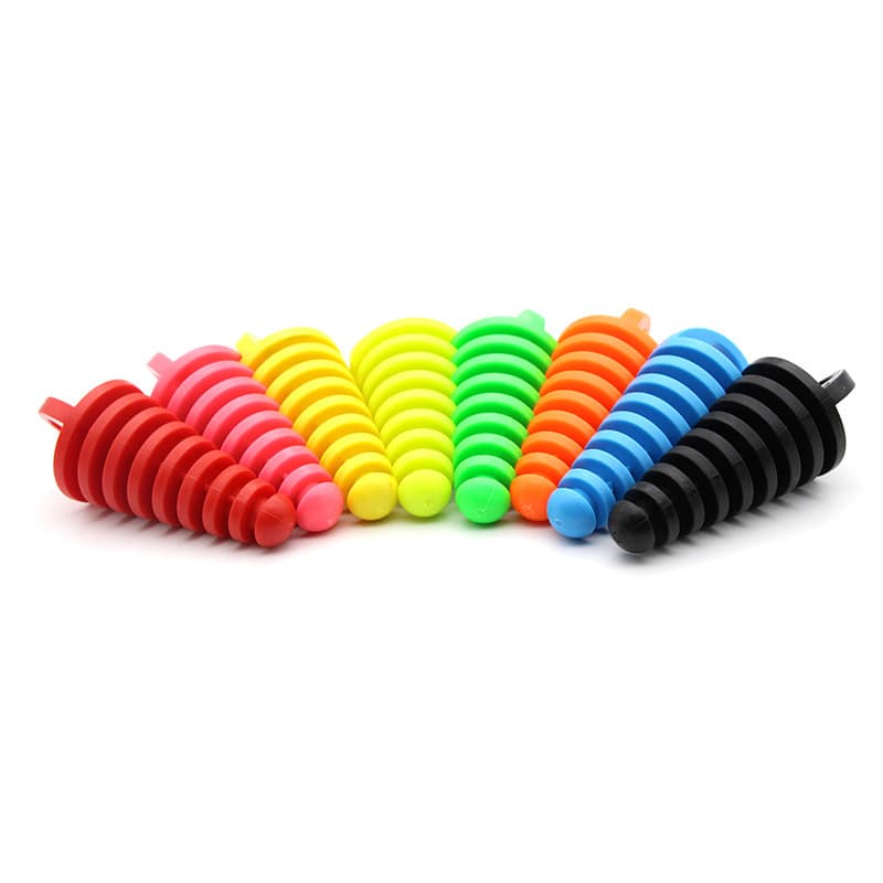 Off -road motorcycle accessories PVC exhaust plug modification parts color motorcycle waterproof plug Astront wholesale 5