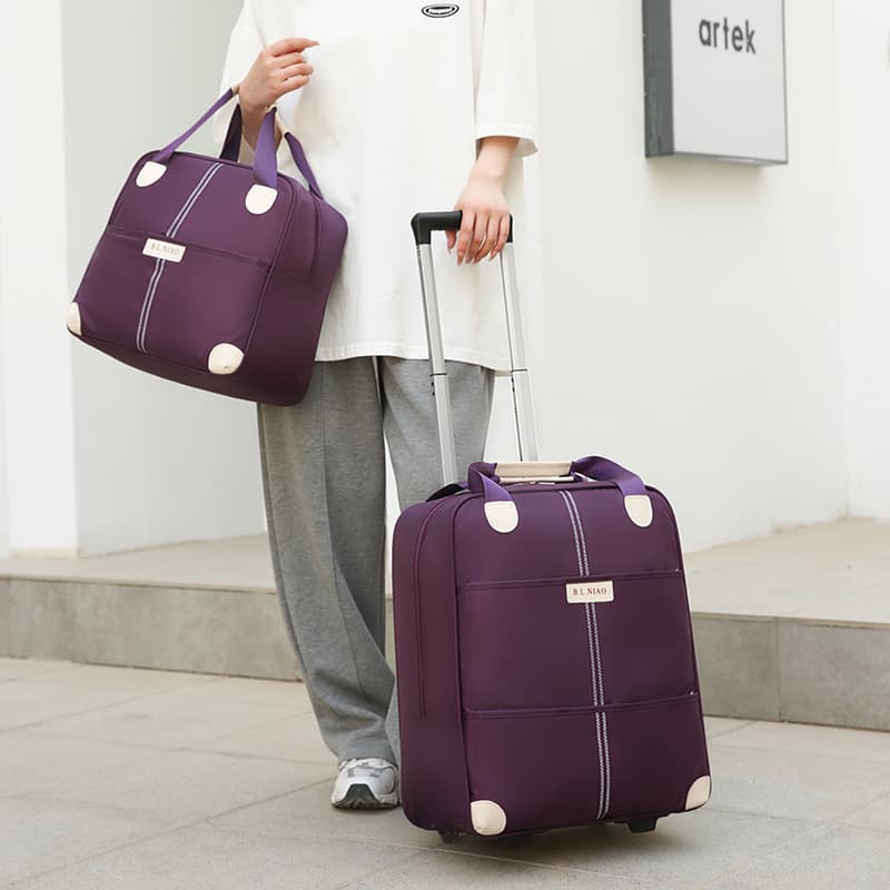 Suitcase, handheld luggage travel bag for men and women, with your logo imprint 4
