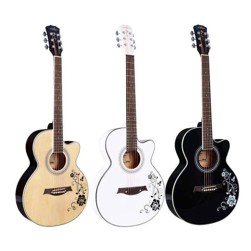 Guitar for beginners, musical instruments from natural wood, 40 inch, 41 inch 5