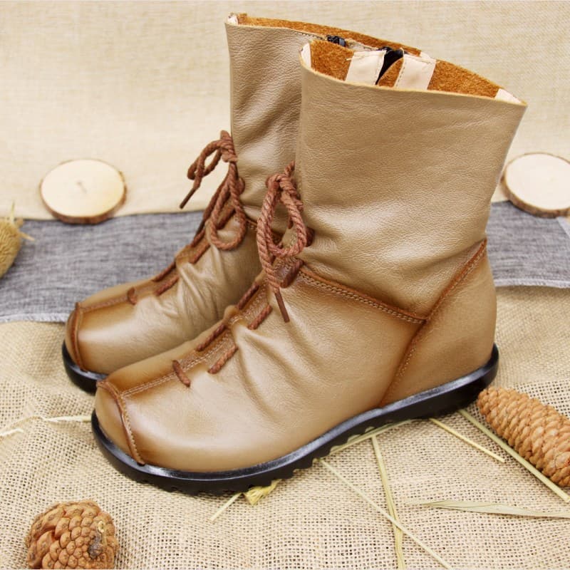 Martens Retro Genuine Leather Warm Boots 3