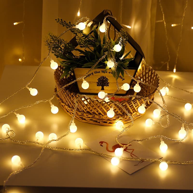 LED Star Lantern Light Lantern Light String Light Full of Tianxing Room Dormitory Decoration Light Wedding Following Festival Light Bubbles 2