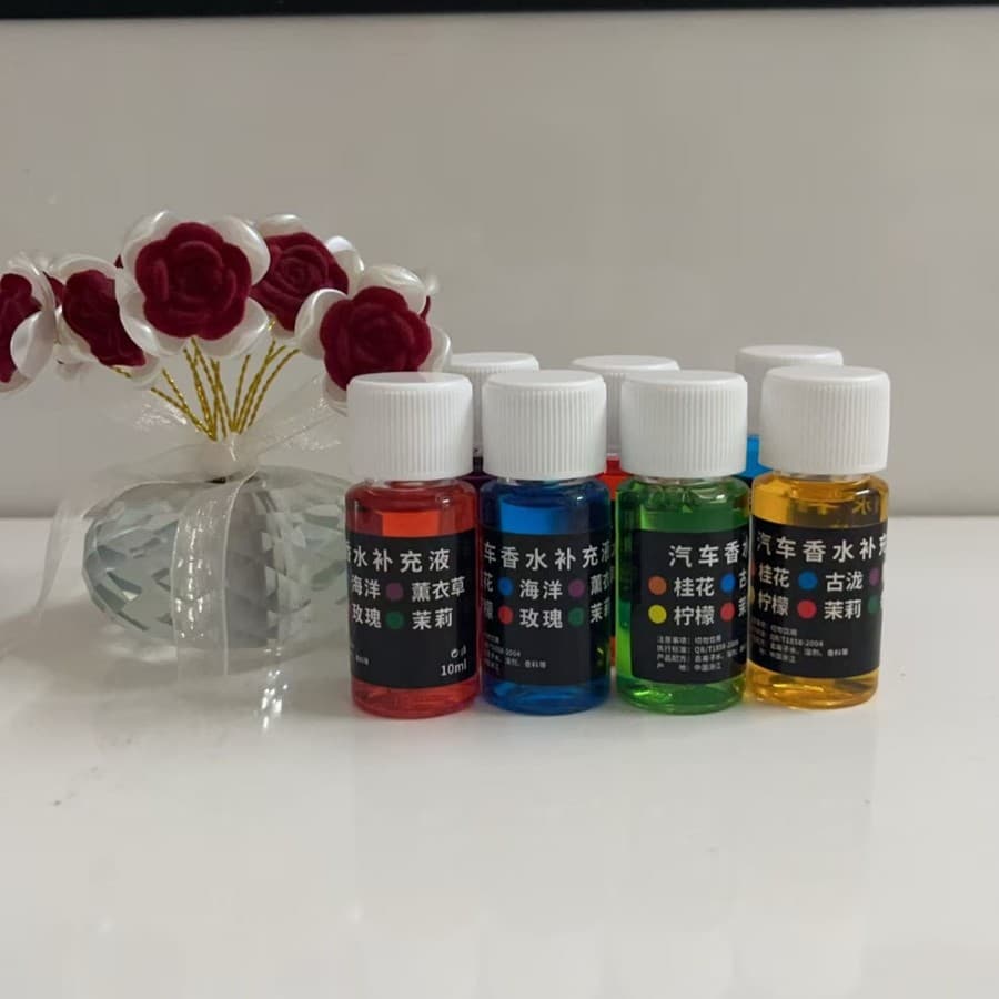 Auto Perfume 10ml Essential Oil Supplement Light Perfume Bottle Supplementary Line Color Car Perfume Bid Supplement Wholesale 1