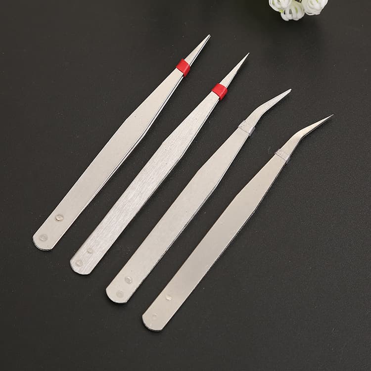 (Wholesale), hygienic tweezers stainless steel, increased thickness