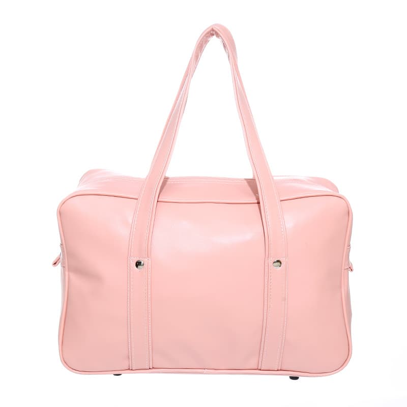 Polyurethane uniform for students, handheld purse, Japanese backpack, one-shoulder bag for men and women, JK style (Japanese school style), cosplay 3