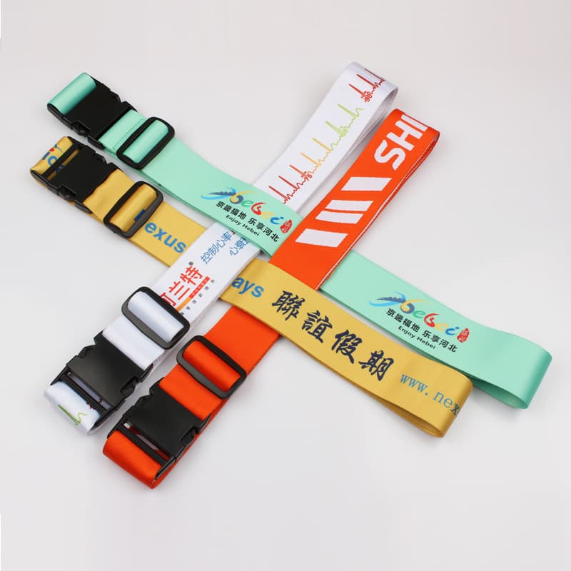 (Wholesale), luggage suitcase with clasp for traveling, elastic luggage band, with your logo imprint 3