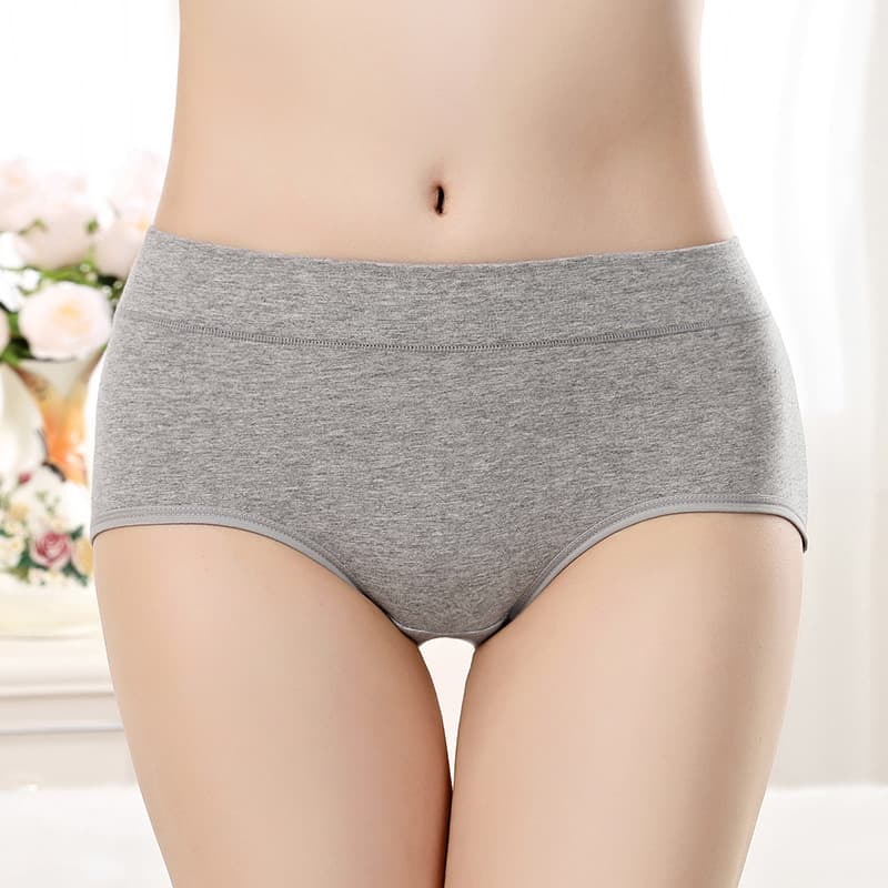 Cotton underwear, pants, mid rise, plus size 3