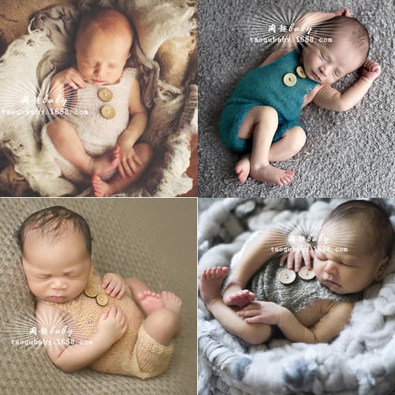 Woven photography props for new born