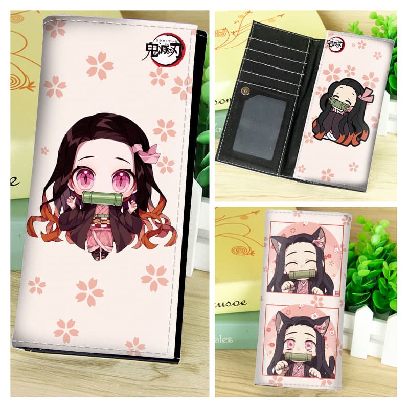 Cute cartoon wallet, long card holder, for teenagers 3