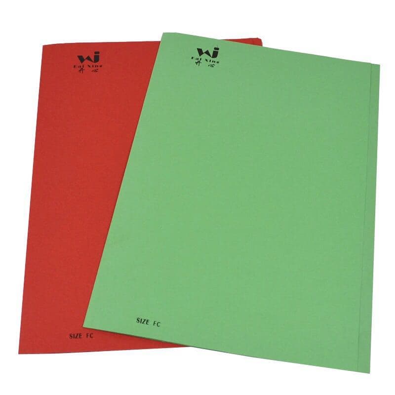 开心 Paper Fast Labor Paper Folder Color Folder Student Test Cripping A4/FC Contract Fip 2