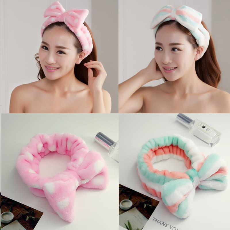 (Cross-border trading), (Wholesale), fashionable headband with bow, yoga clothing, hair accessory, internet celebrity, Korean style 1