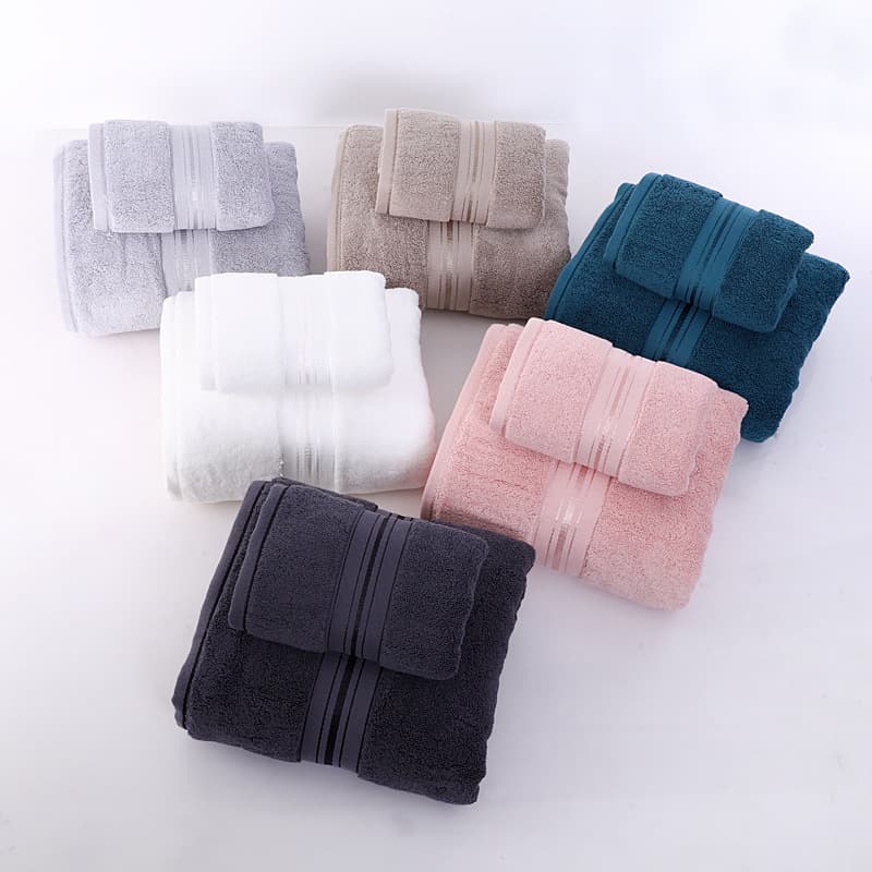 Cotton antibacterial bath towel for home use, increased thickness, water absorbent, with your logo imprint 3