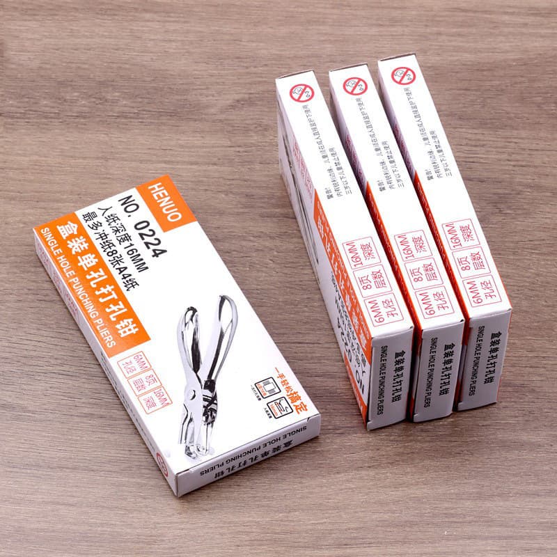 Hole puncher for documents, DIY, 3mm 3