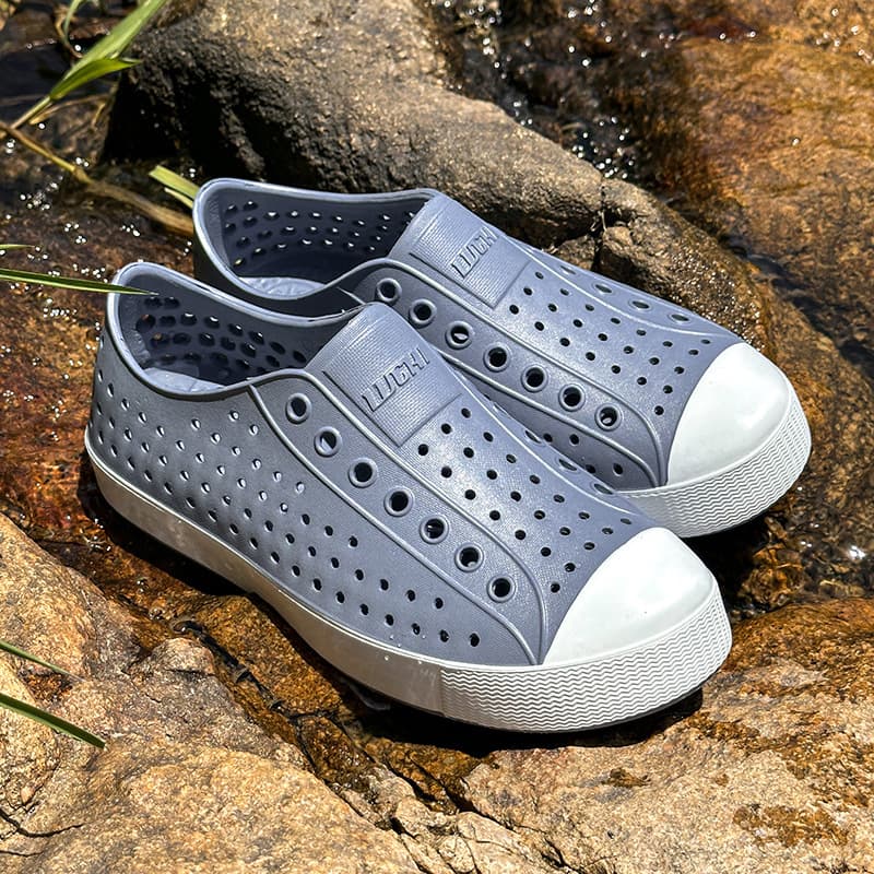 LUCHI Luchi Cave Shoes Men's Baotou Sandals Wading Beach Hollow Shoes Summer Breathable Non-Slip Korean Version Wholesale 3