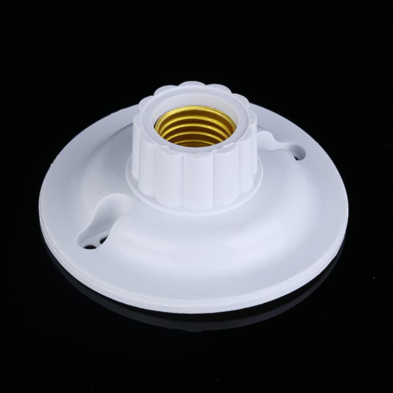 High quality plastic flashlight, lamp socket, with screw socket 2