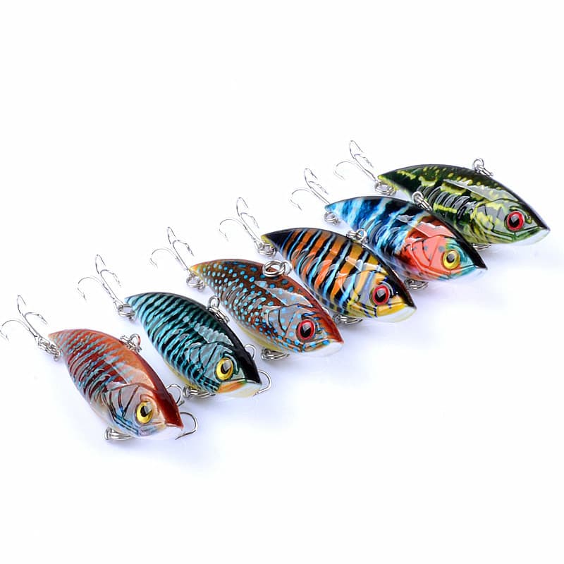 Luya bait full swimming layer VIB iconic bait 6.5cm/10.6g painted fake bait hard bait fishing fishery bait wholesale 3