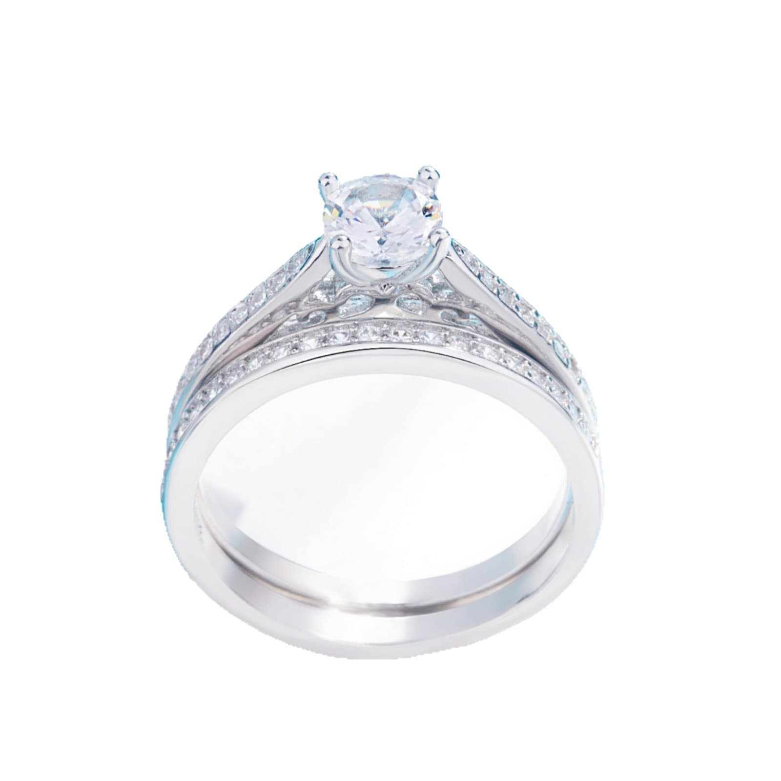 (Cross-border trading), fashionable ring with zircon, set, Aliexpress, for beloved 5