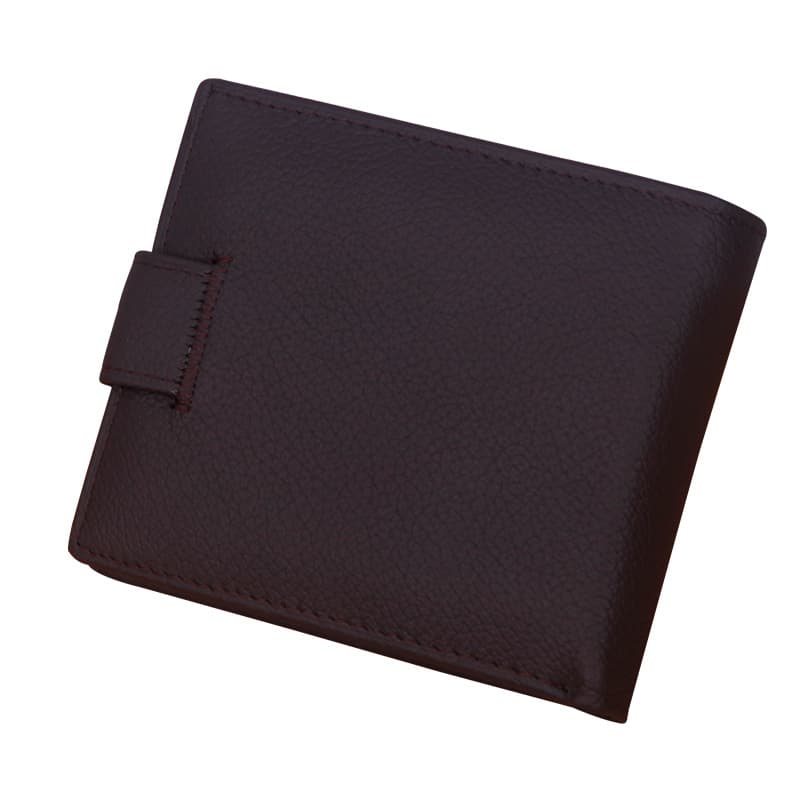 (Cross-border trading), short retro wallet with zipper, genuine leather 2