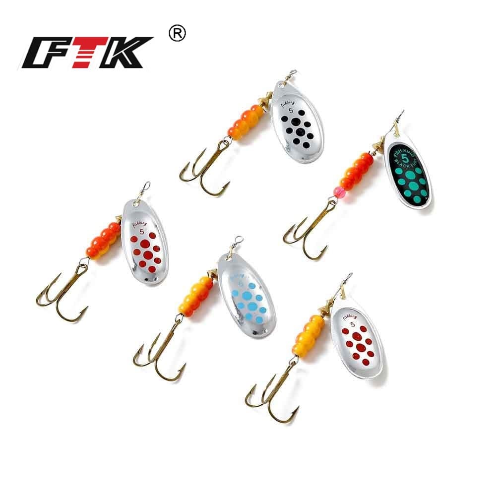 FTK Rotating sequins, sub -round sequins, fake bait bids, bionic bait, three hook roads, sub -bait cross -border