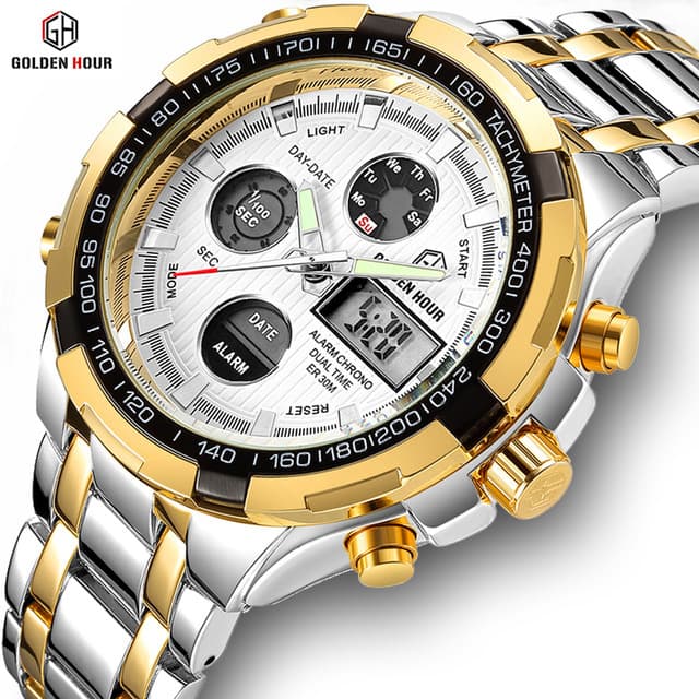 (Wholesale), sports men's universal electronic waterproof watch 4