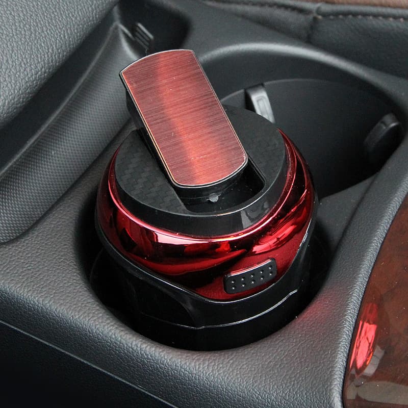 N12D Vehicle Ashtray with Lid - Car Interior Accessory 2