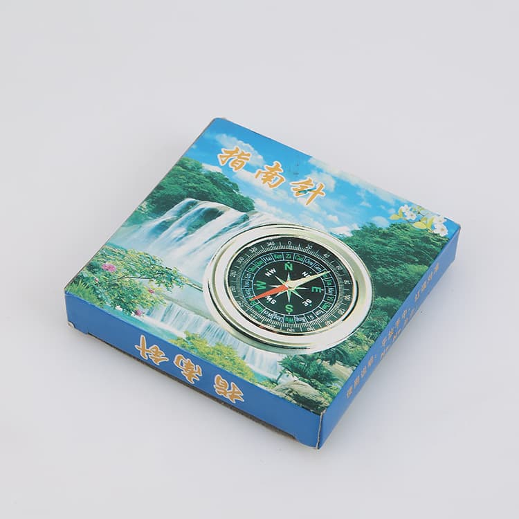 77mm Outdoor Stainless Steel Chinese and English Guide Clockwise Geological Pancorea Termid Pointing North Needle Genuine Portal Plate 4
