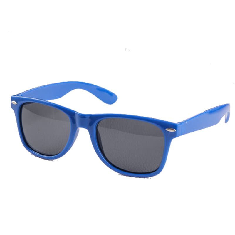 Retro sunglasses, fashionable multicoloured glasses solar-powered for adults, European style 2