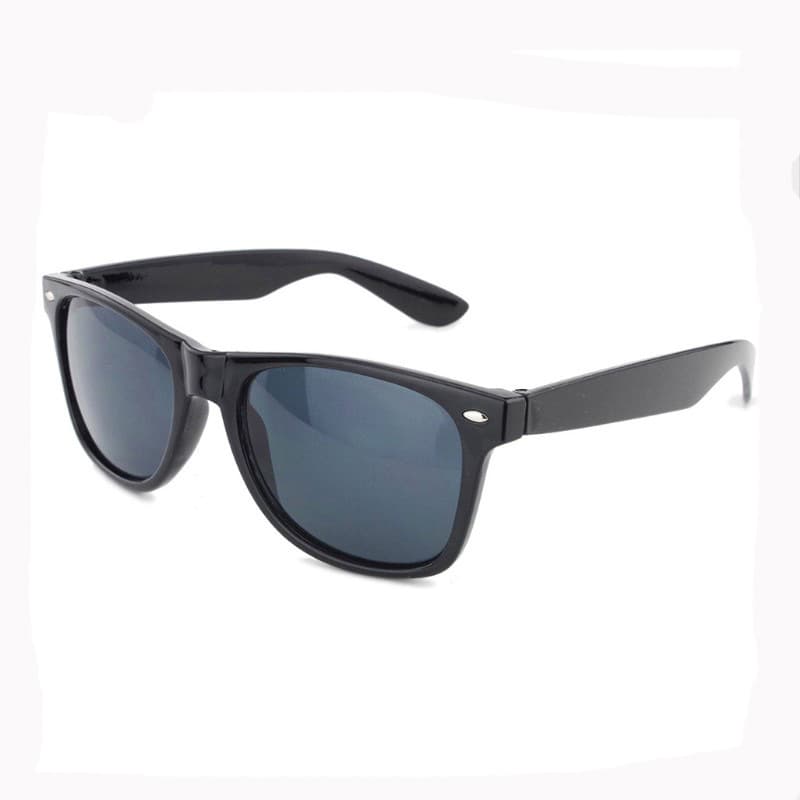 Retro sunglasses, fashionable multicoloured glasses solar-powered for adults, European style 1