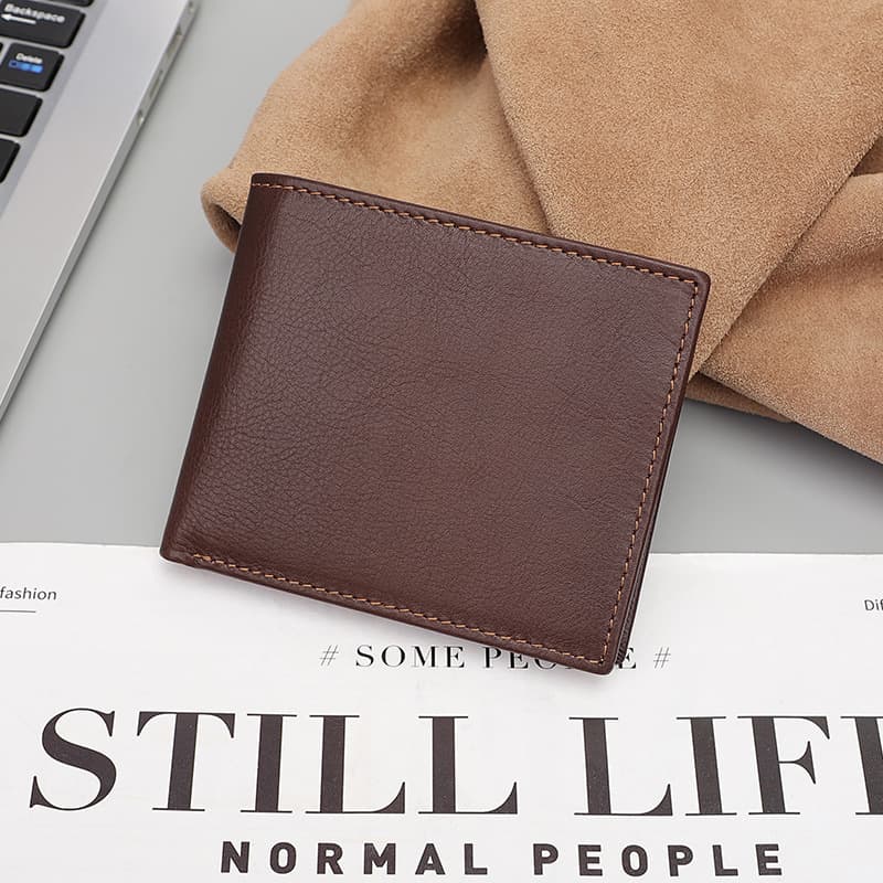 (Cross-border trading), retro leather wallet, short card holder, genuine leather 2