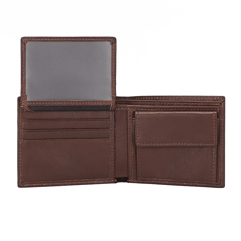 (Cross-border trading), retro leather wallet, short card holder, genuine leather 5