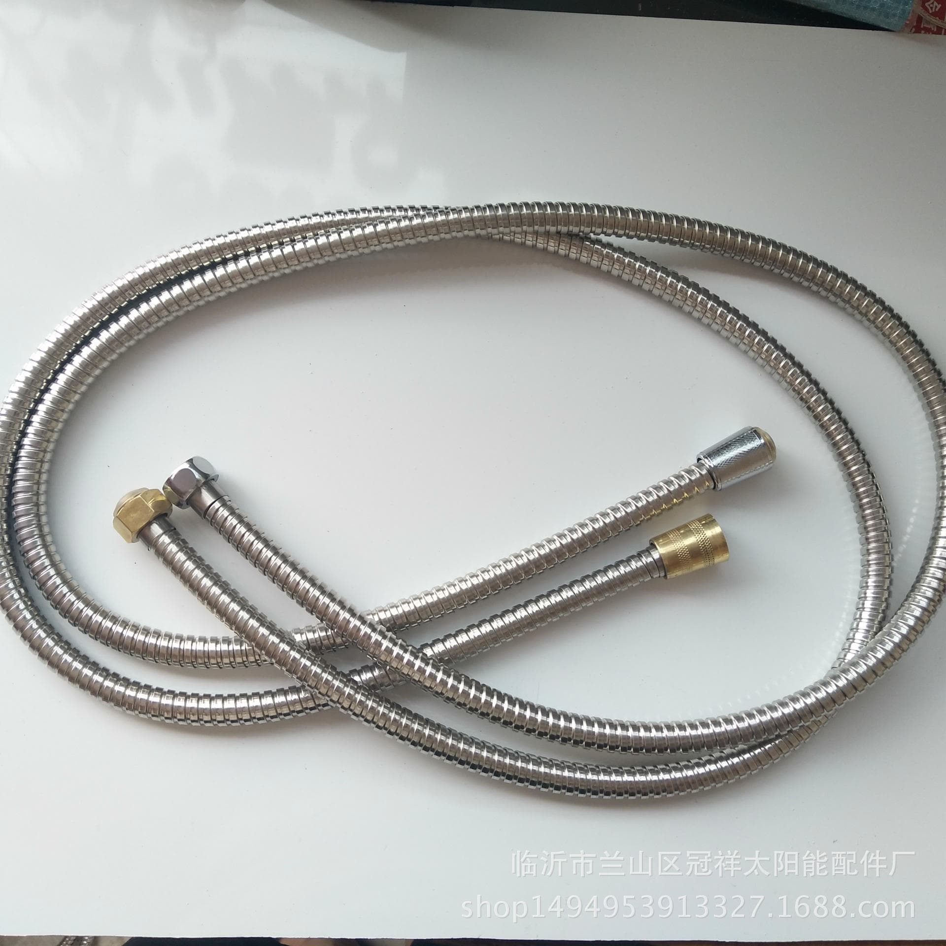 Factory wholesale shower hose stainless steel hose shower hose and bathroom hose explosion -proof spring shower pipe 3